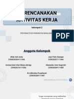 Merencanakan Aktivitas Kerja