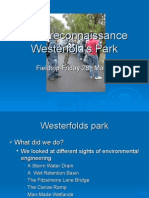 Sight Reconnaissance of Westerfold's Park