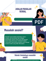 Masalah Masalah Sosial: Oleh: Regita Dwi A - 047