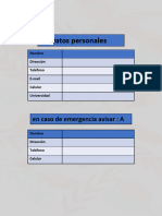 Planner Universitaria PDF Matrona