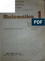 Matematica 1 Tapia