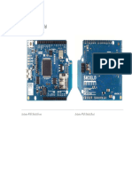 Arduino Wifi Shield Front Arduino Wifi Shield Back