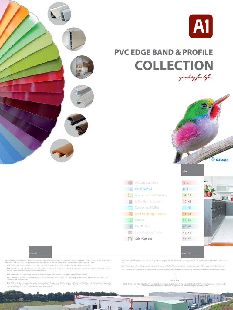 PVC Edge Banding and Profiles Guide | PDF | Door | Polyvinyl Chloride