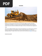 Earthmoving Plant and Equipment.