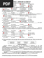 Unit 7 - Test 04