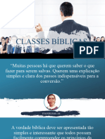 Classes Bíblicas - Novo