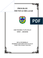 Program Dan SK Komunitas Belajar SMPN 3 NAWANGAN 2023 (Repaired)