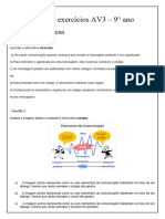 Lista de Exercícios AV3