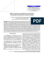 Nitric Oxide and Beta Glucans