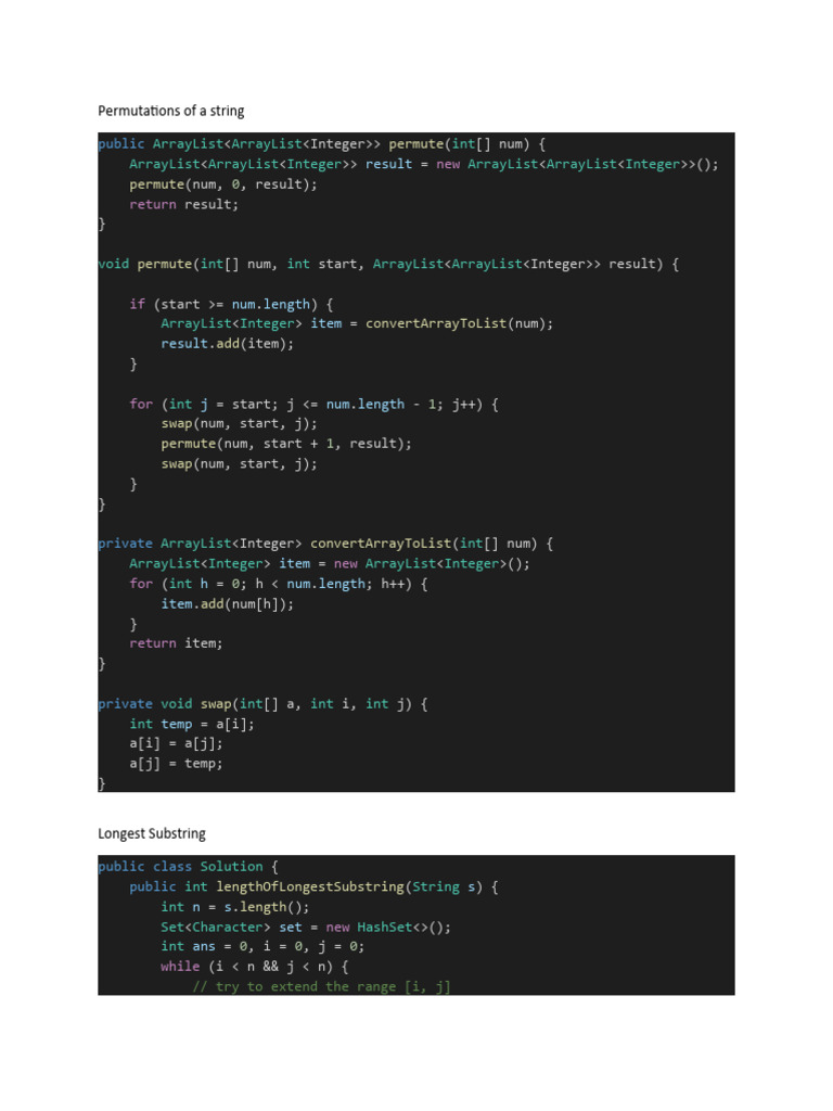 Amazon Interview Questions With Solutions Java | PDF | Computing ...