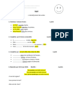 Test 6 Indicatif