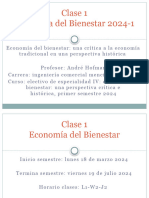 Clase 1 Economía Del Bienestar 2024-1