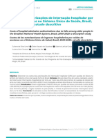 Custos Das Autorizações de Internação Hospitalar Por