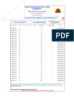 IGNOU Grade Card