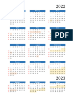 2022-2023 Calendar