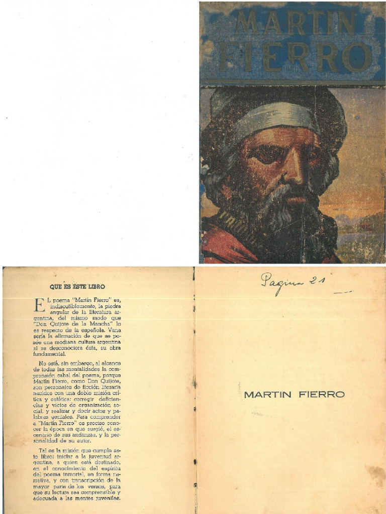 El Martin Fierro Pdf