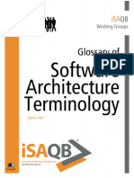 Glossary of Software Architecture EN