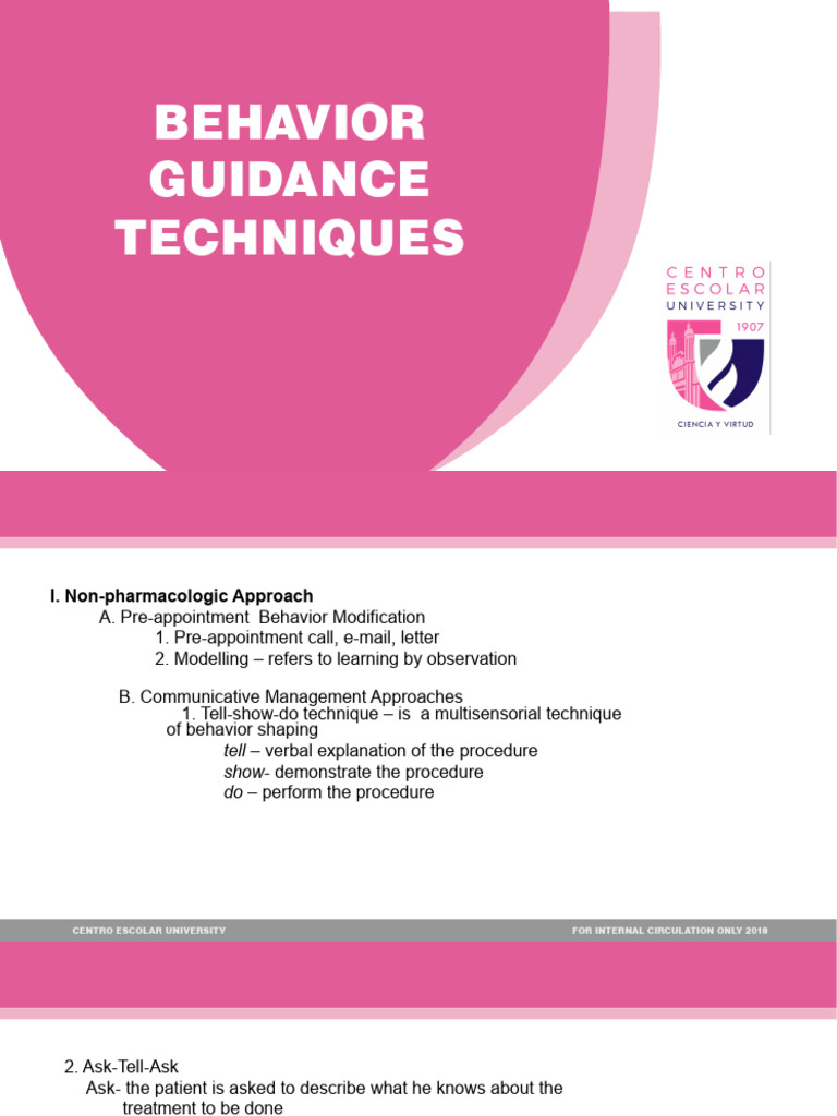 Behavior Management Tech. | PDF | Anesthesia | Anxiety