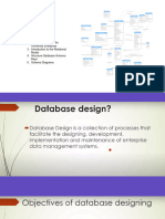 Data Base Design