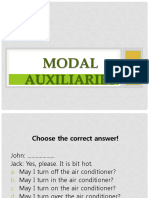 Modal Auxiliaries