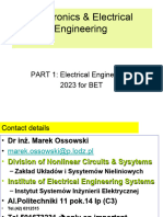 Electronics & Electrical Engineering