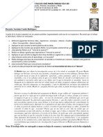 trabajo de nivelacion filsoofia para grado undecimo - i semestre- platon