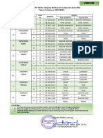 Jadwal Saj - Refisi