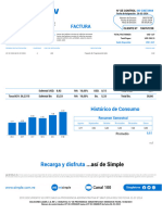 Documento Factura SimpleTV