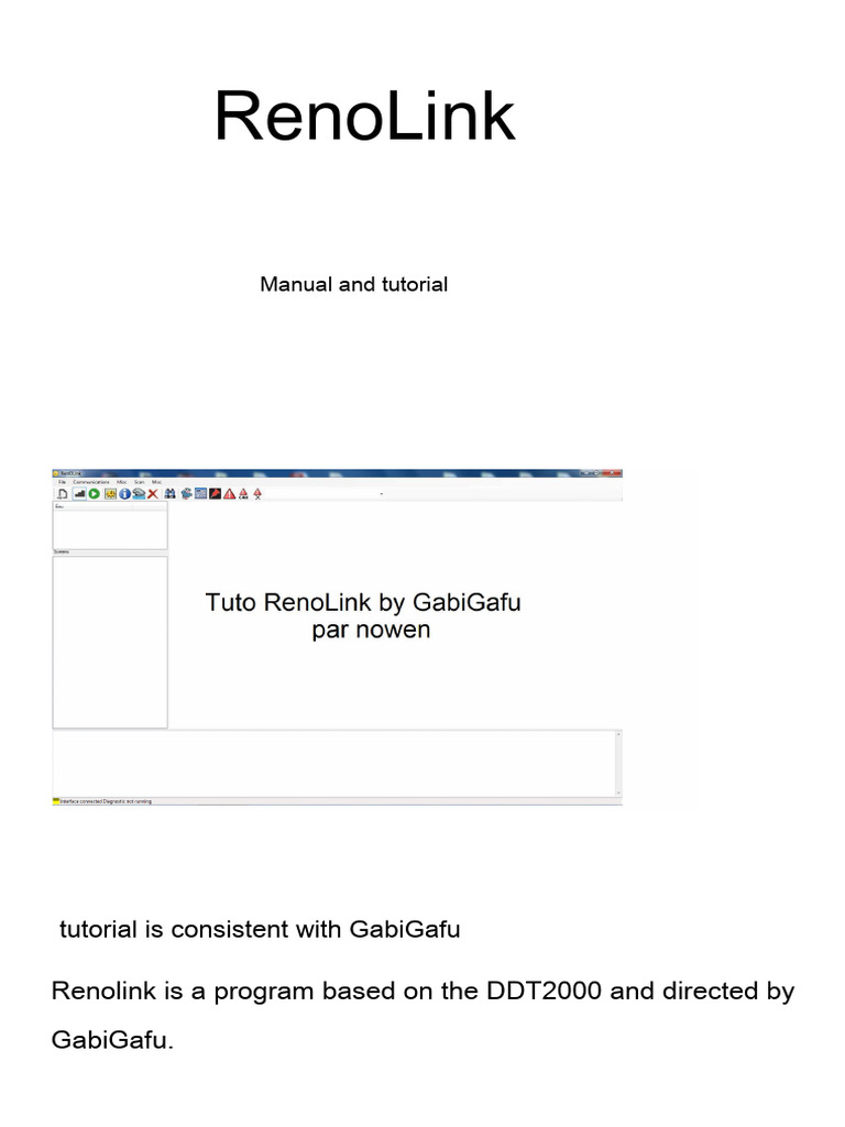 Tuto RenOLink Par Nowen - Fr.en | PDF | Computing | Software