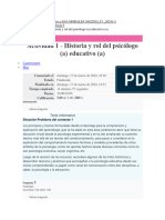 Psicología Educativa Tet Unidad 1