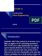 Lecture 16 Value Engineering
