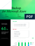 Veeam Backup for Microsoft Azure Short Deck