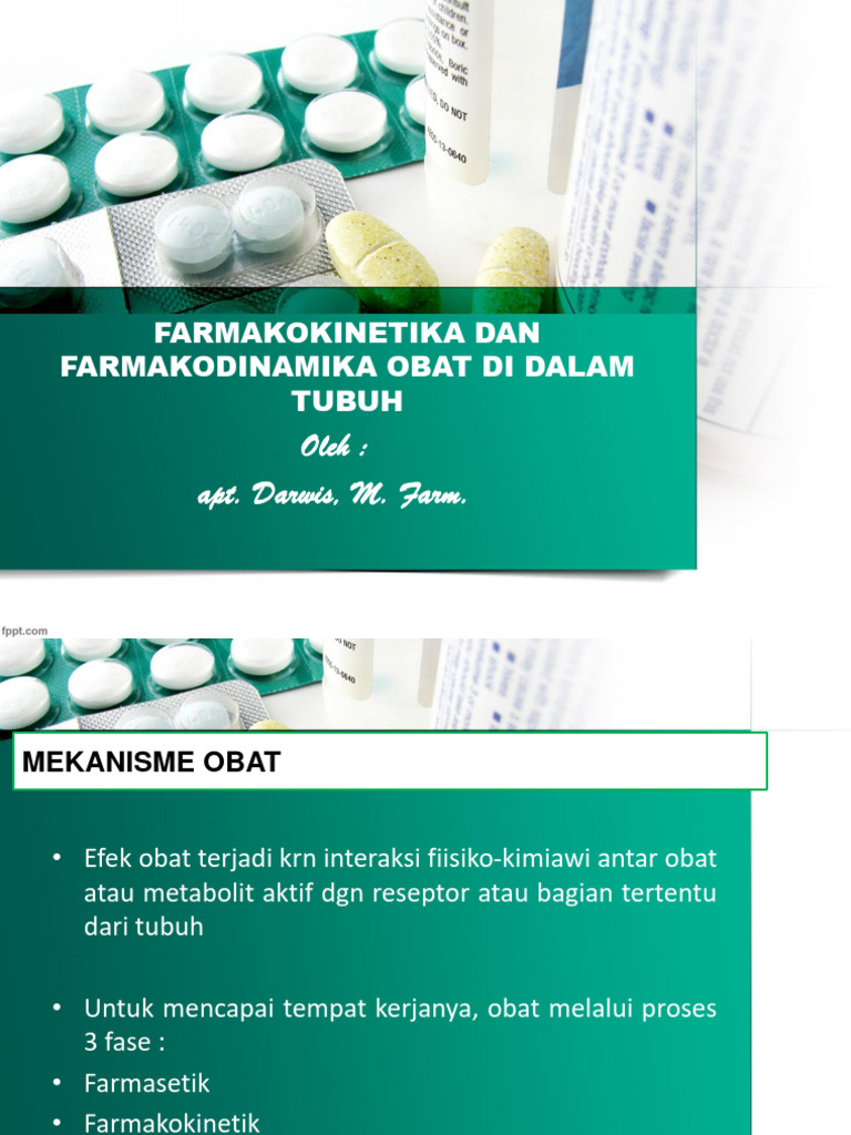 Farmakokinetika Dan Farmakodinamika Obat Di Dalam Tubuh Pdf