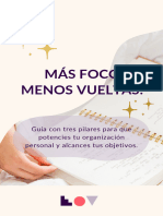 Ebook - Más Foco, Menos Vueltas Tres Pilares