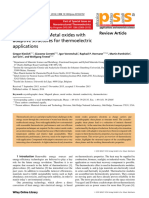 Physica Status Solidi A - 2016 - Kieslich - A Chemists View Metal Oxides With Adaptive Structures For Thermoelectric