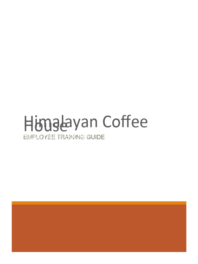 Project 2 himalayan coffee house pdf