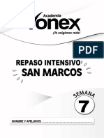 Repaso Intensivo San Marcos - s7