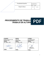 3148-PR-PR-11 Procedimiento de Trabajo en Altura