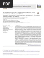 The Impact of Need-Based Care On Formal Caregivers' Wellbeing in Nursing Homes - A Cluster Randomized Controlled Trial