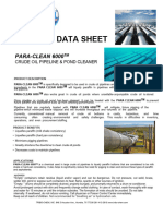 Paraclean 6000 Crude Oil Pipeline &pond Cleane
