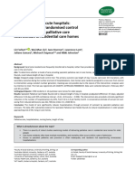 Reducing Time in Acute Hospitals - A Stepped-Wedge Randomised Control Trial of A Specialist Palliative Care Intervention in Residential Care Homes