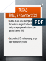 TUGAS Rabu, 2 November 2022