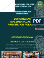 Diapositiva Estrategias Prevencio Policial