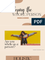 Week 2 Developing The Whole Person