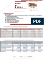 Presupuesto General Comedias 2024