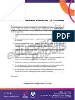 Carta Compromiso Estudiante Diversificado Baco CC - LL L. L L.febrero 2022