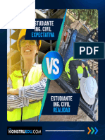 Estudiante de Ingenieria Civil Expectativa VSRealidad