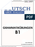 Deutsch Aber HALLO - Grammatikübungen B1
