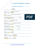 Present Tenses Exercises Merged