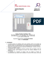 Manutenção Osmose Reversa